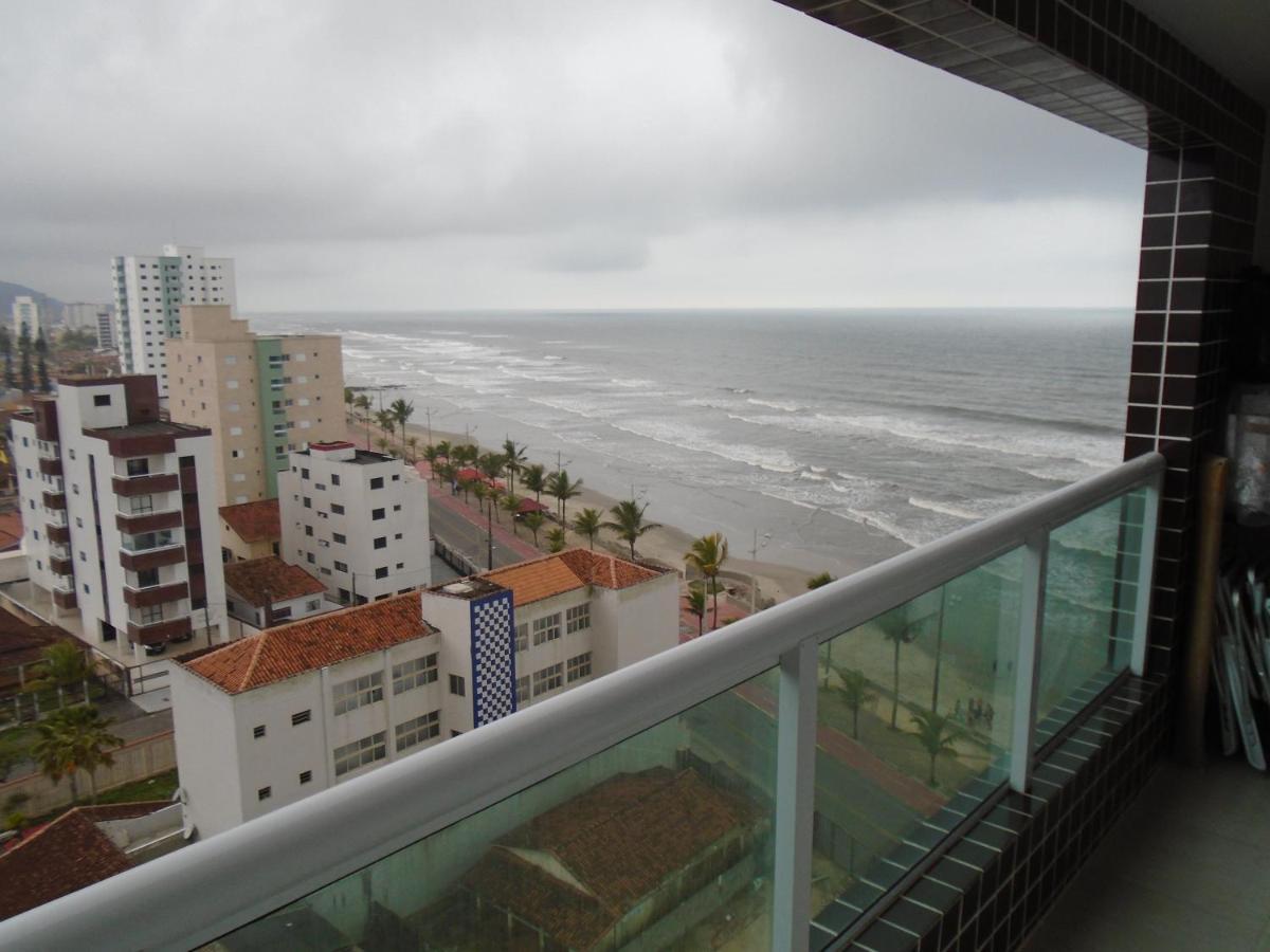 Apartamento em Mongaguá, Frente ao Mar Exterior foto